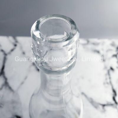 Custom Round Rum Glass Bottle 750 Ml