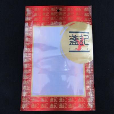 Clear Window Beef Jerky Packaging Bag with Hang Hole (MS-SFB005)