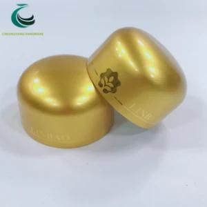 Wholesale Custom Logo Dome Golden Aluminum Caps for Health Care Bottle