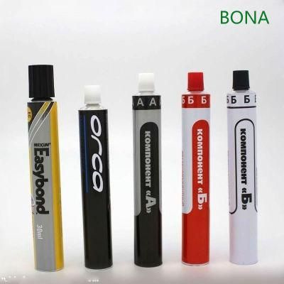 High Quality Collapsible Aluminum Tubes for Paste Adhesive Glue
