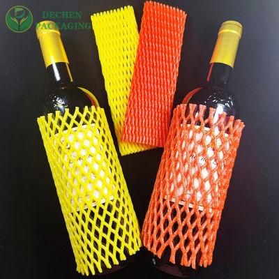 Net Cover Mesh Packing Foam Wine Bottle Protector Sleeve