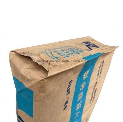 Kraft Paper Empty 20kg Cement Valve Bag Dimension