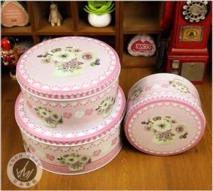 Fresh Pastoral Style Flowers Delicate Fashion Gift Tinplate Box