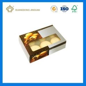 Custom-Made Luxury Macaron Packaging Boxes for 6PCS and 12PCS Macarons (with clear plastic window)