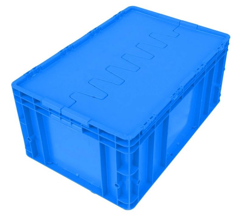 EU4628 EU Standard Plastic Turnover Box/Crate Industrial Plastic Turnover Logistics Box for Storage