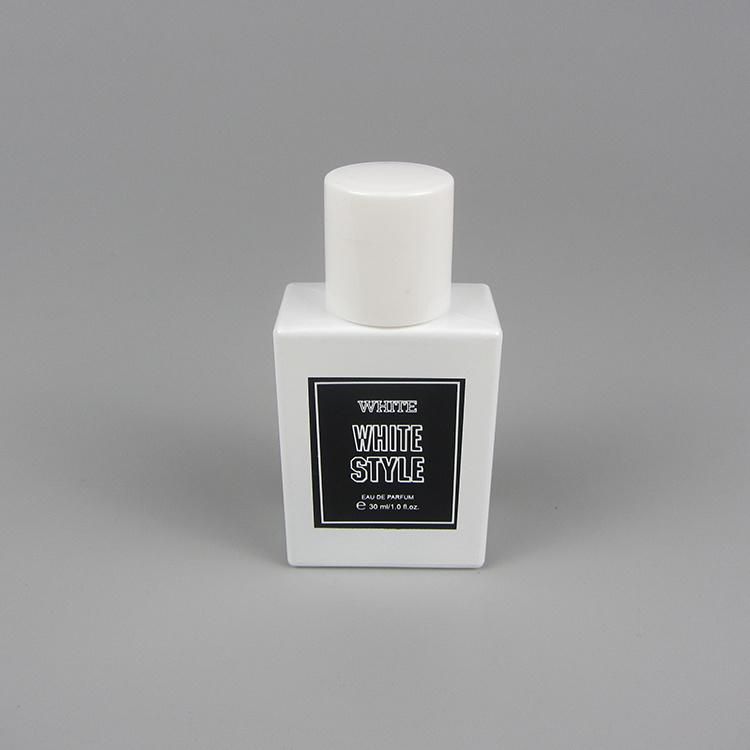 Clear 30ml 50ml Mini Fragrance Square Empty Cosmetic Bottle