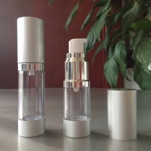 Customerized Quality 15ml 30ml 50ml Aluminum and as Airless Pump Bottle for Cosmetic Packaging