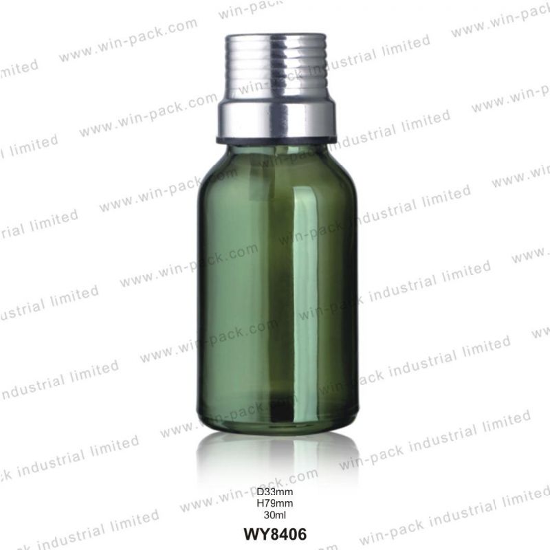 Frosted Essential Oil Bottle Excellent Quality 10ml 20ml 30ml 50ml Blue Frosted Glass Dropper Bottle