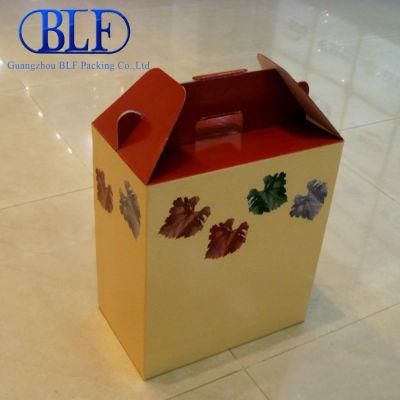 Corrugated Paper Packing Box with Handle (BLF-PBO048)