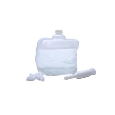 5L Foldable Flexible Plastic Medical Packaging Cubitainer for Ultrasound Gel