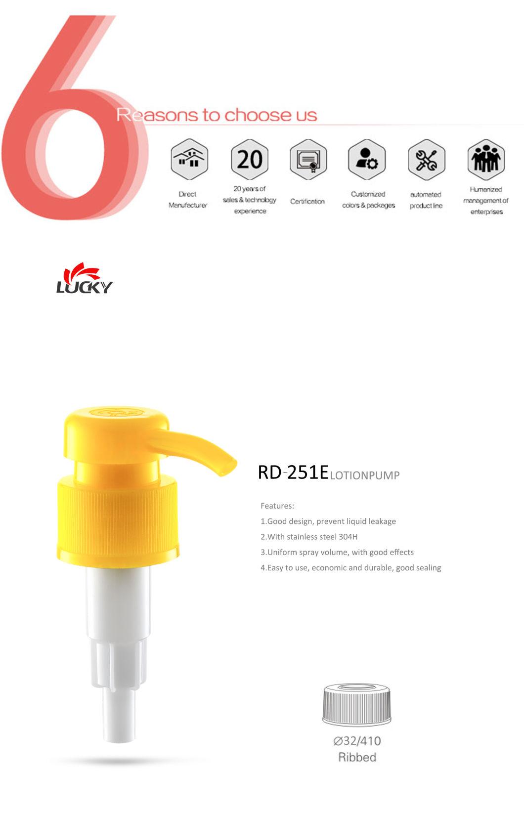 24/410 28/410 Plastic Lotion Pump for Shampoo Cosmetics
