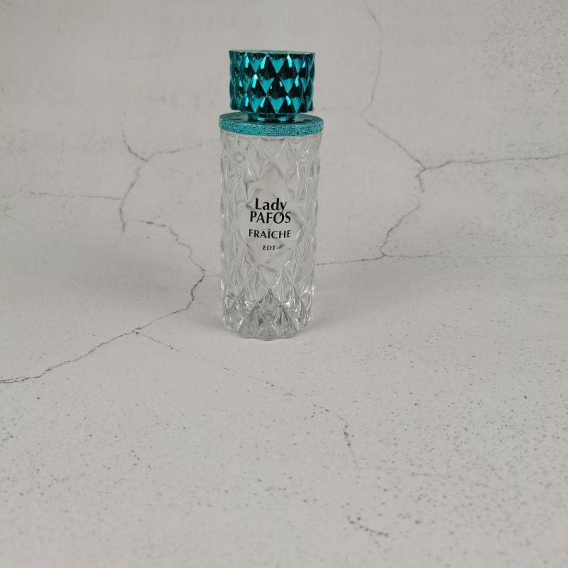 Frosted Clear 85ml Perfume Glass Bottle with Pump Sprayer