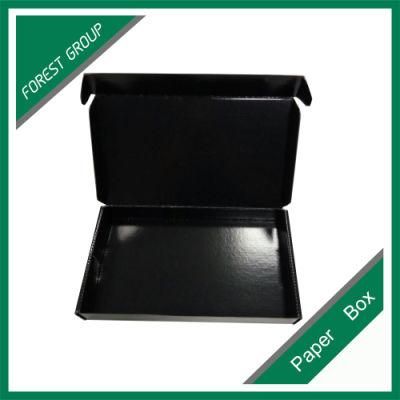 Black Box Red Logo Printed Paper Box