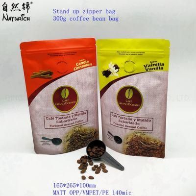 Stand up Pouch with Zipper for 300g Doypack Zipper Bag Coffee Bag