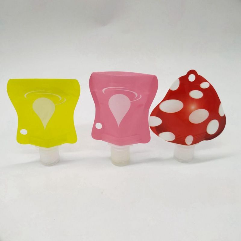 Soy Milk Packaging Stand up Spout Bag for Soybean Milk Sour Milk Packing Bags Sour Milk Spout Bag