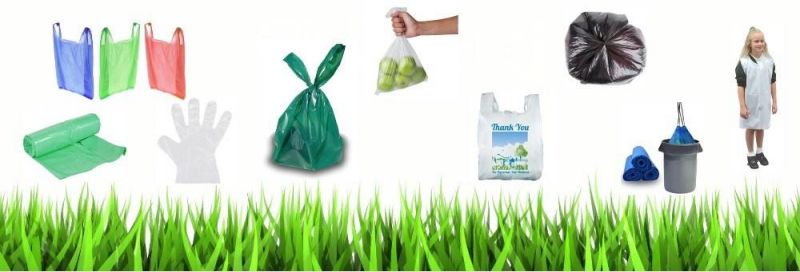 HDPE Clear Shopping Plastic Bags