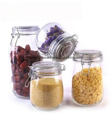 Airtight High-Quality Sealed Glass Jar &amp; Candy Jar &amp; Food Storage Jar