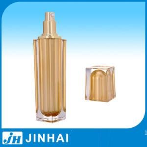 50ml Golden Acrylic Airless Lotion Bottle for Cream