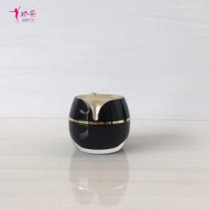 15g Acrylic Cream Jars with Lotus Leaf Cap Cosmetic Packaging Eye Cream Jar