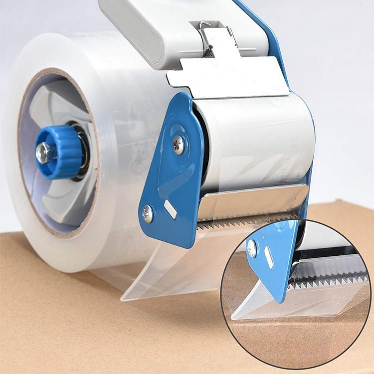 Custom Wholesale Kraft Paper Handheld Adhesive Packaging Tape Dispenser