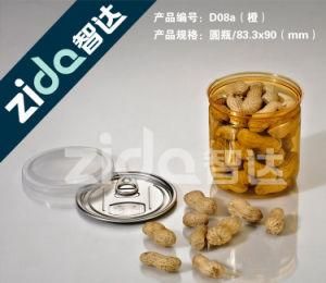 Plastic Transparent Food Sealed Cans Plastic Jars Wholesale Packaging Bottle Tea Cookies Dessert