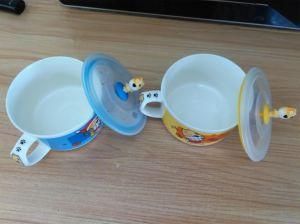 High Quality Plastic Cup Promotional 3D Silicon Cup Lid (CC-273)