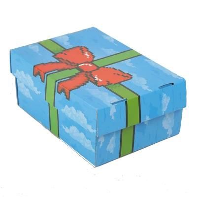 Gift Paper Box with Ribbon Packing