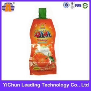 Customized Stand up Plastic Special Shaped Juice, Liquid Bag