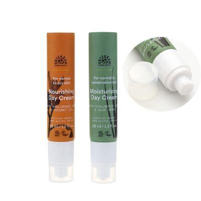 Hot Sale Empty Cosmetic Laminated Abl Tube with Octagonal Lid for Hand Cream
