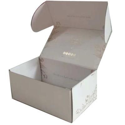 Shanghai Factory High Performance Corrugated White Printed Paper Box for Packing