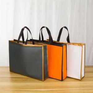 Custom Laser Color Eco Printed Non Woven Promotion Shopping Foldable Tote Bags