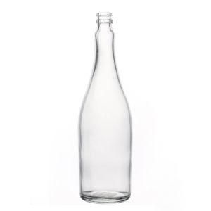 Glass Bottle Manufacturer High Quality Customized Empty Glass Liquor Bottle with Cork