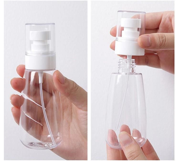 Screw/Crimp Plastic Hand Sanitizer Packaging Pet Bottle Cleaning Products