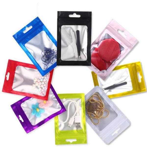Hot Selling Eco-Friendly Resealable Packaging Plastic Zip Lock Bag with Window