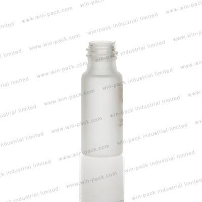 3ml 5ml 8ml 10ml Luxury Rose Amber Glass Tube Essential Oil Cosmetic Bottle with Screw Lid