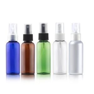 Clear Blue Amber Green White 30ml Cosmetic Plastic Pet Spray Perfume Bottle