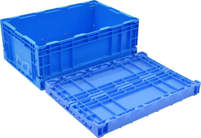 S504 S Folding Containers Adjustable Plastic Storage Box, Foldable Storage Box, Hard Plastic Collapsible Storage Box