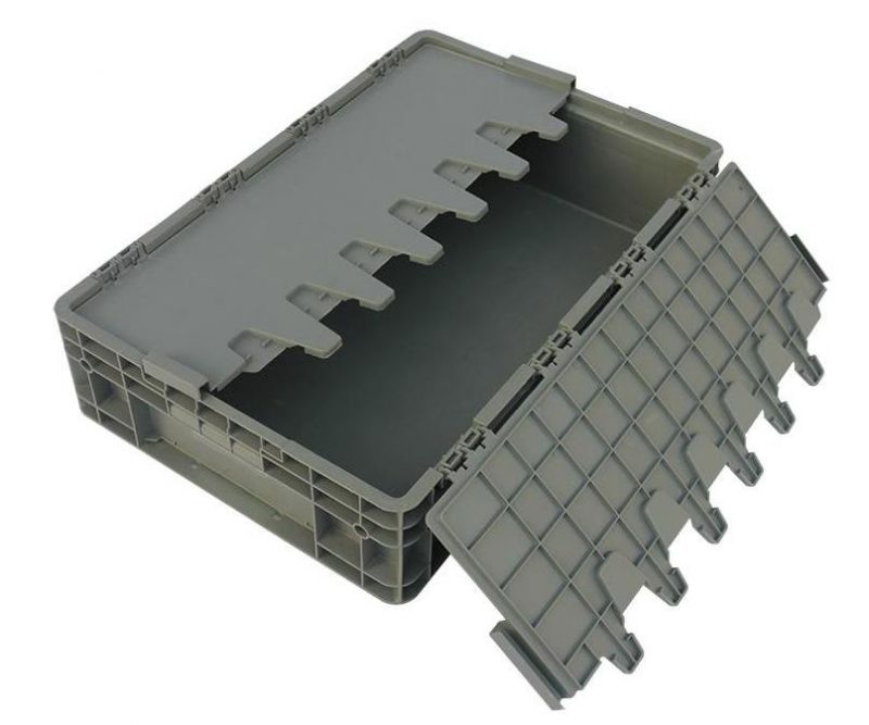 EU4615 H Box Plastic Turnover Box for Storage, EU Standard Plastic Box for Various Purposes