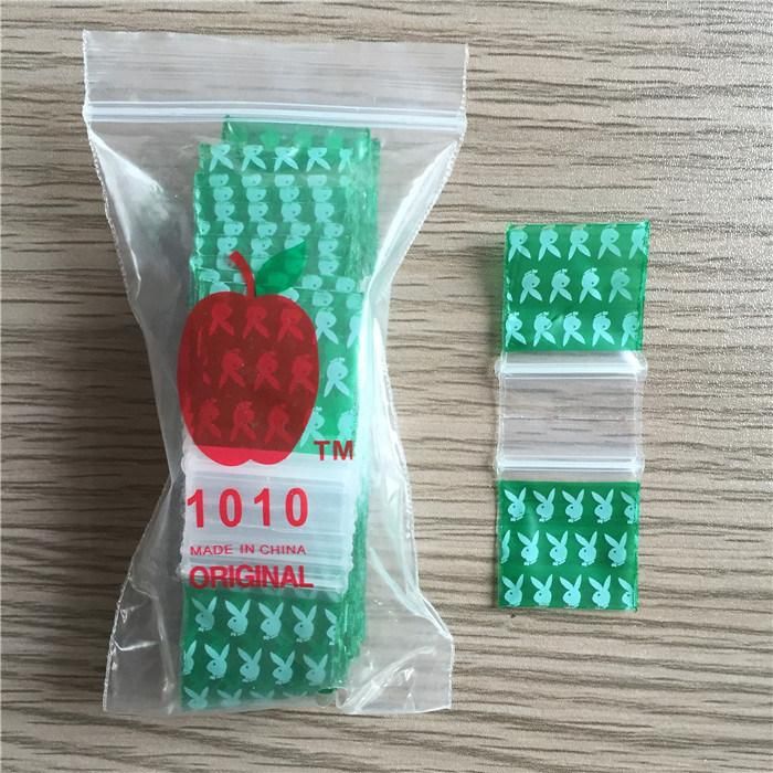Hot Sale Food Storage Packaging Reusable Zipper Bag LDPE Plastic Mini Ziplock Bags Printed