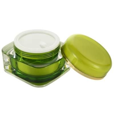 15g, 30g, 50g Empty Acrylic Cream Jar for Cosmetic Packaging with Painting