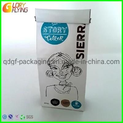 Food Packaging Coffee Bag with Degassing Valve for Roasted Coffee Packaging