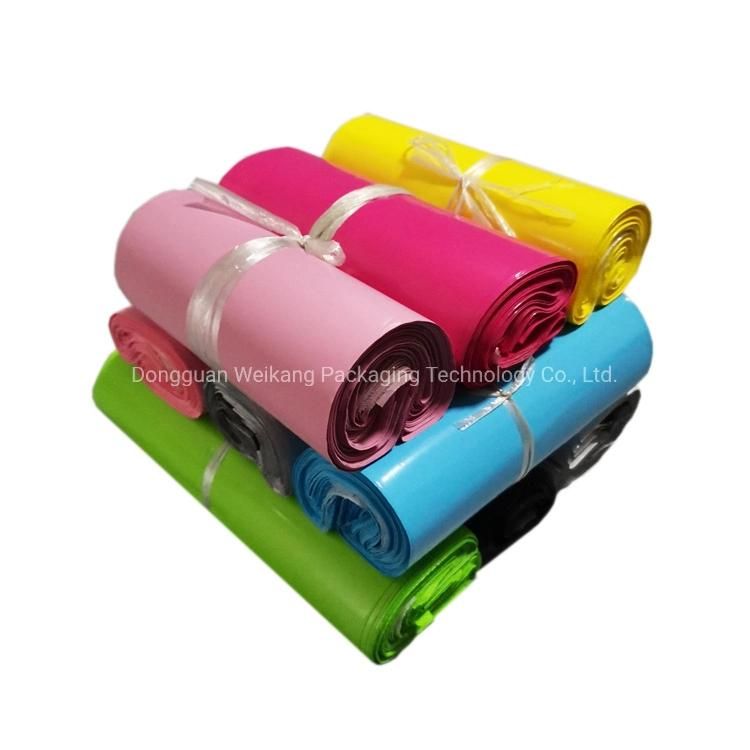 Solid Color Shipping Postage Satchel New Co-Ex Film Express Envelope Poly Mailing Bag