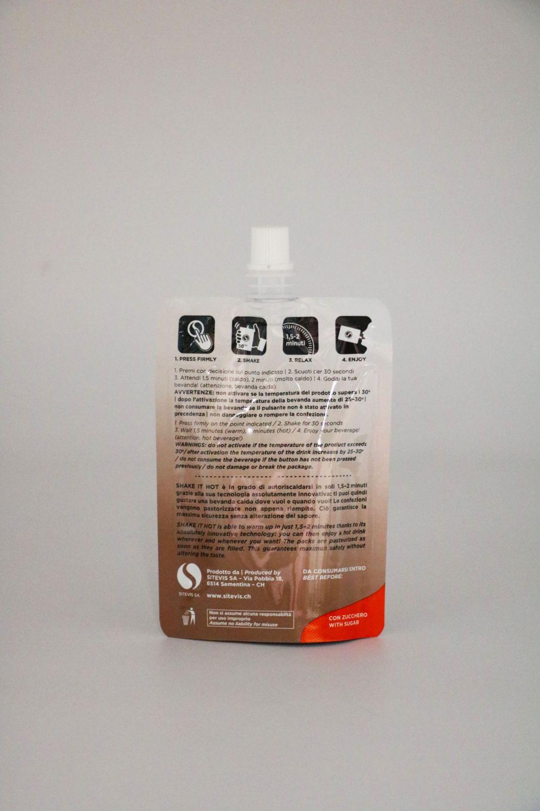 Custom Printed Color Disposable Drinking Bag