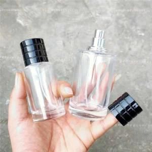 Factory Hot Sale 50ml 100ml Clear Perfume Fragrance Glass Bottle