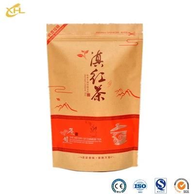 Xiaohuli Package China Paper Bag Coffee Packaging Suppliers Zipper Top Packaging Bags for Tea Packaging
