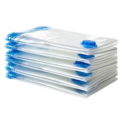 Qianxi Compressed Transparent Vacuum Clothes Storage Bag with Valve