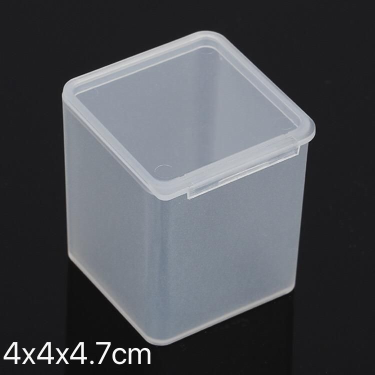 Custom High Quality Empty Frosted Printed Plastic Storage Display Box for Small Daily Necessities