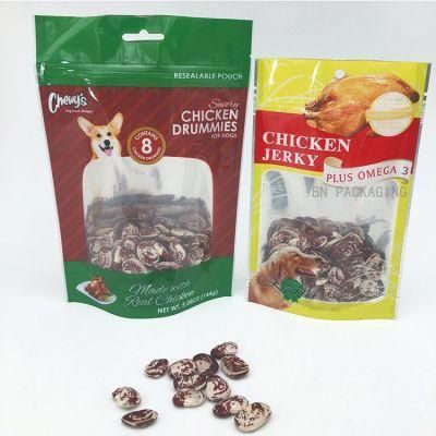 Factory Wholesale Price Pet Food Packaging Stand up Pouches
