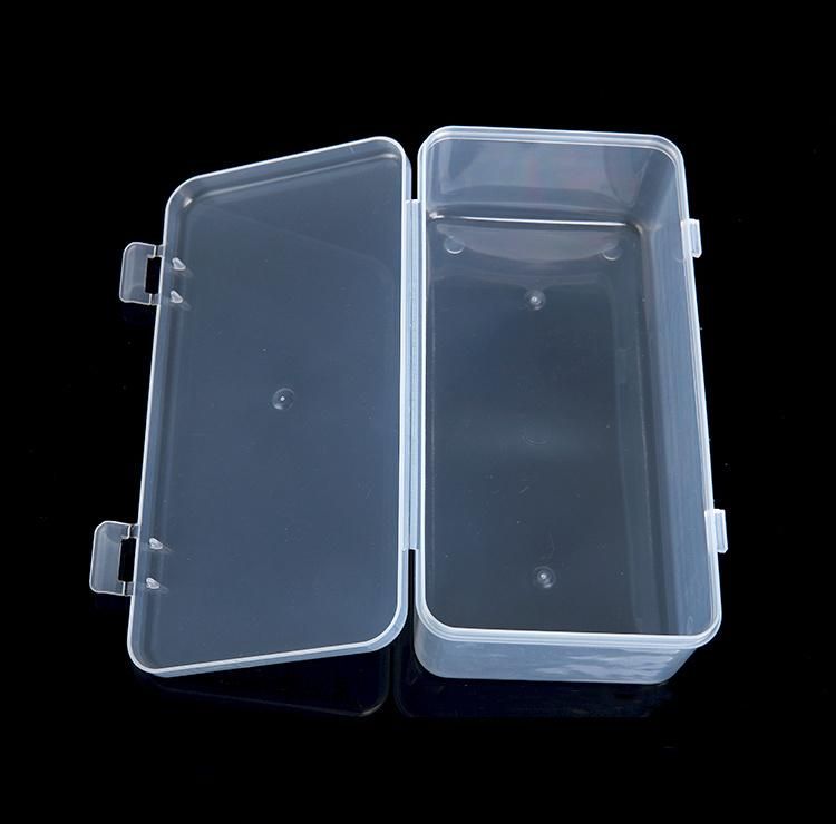 Foldable with Lid Plastic Storage Box Organiser Case for Electronics