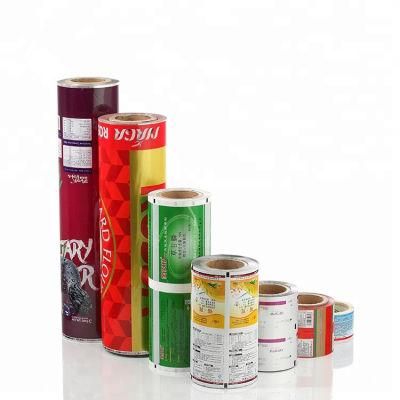 Metallized Pet BOPP Laminating Cereal Bar Biscuits Cookies Food Packing Film Roll